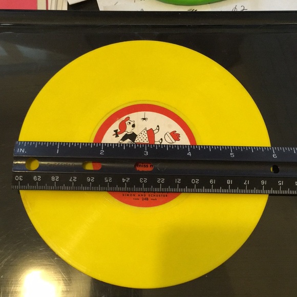 Set of 4 vintage golden records - Picture 7 of 7